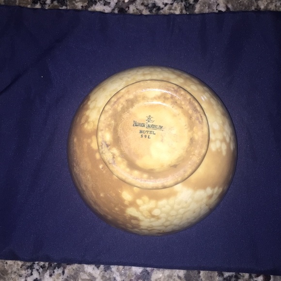 Homer Laughlin Hotel 59 L Bowl (very old) - Picture 3 of 4